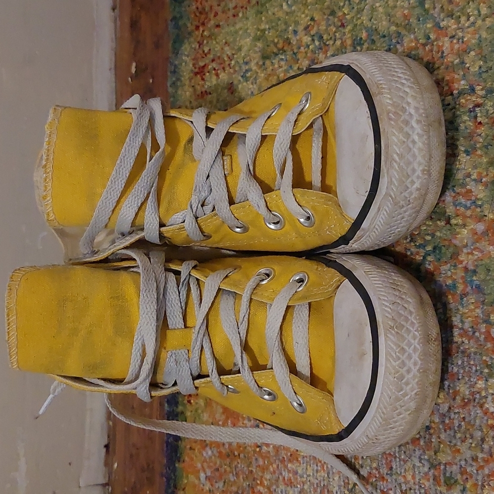 Converse High Top, Yellow